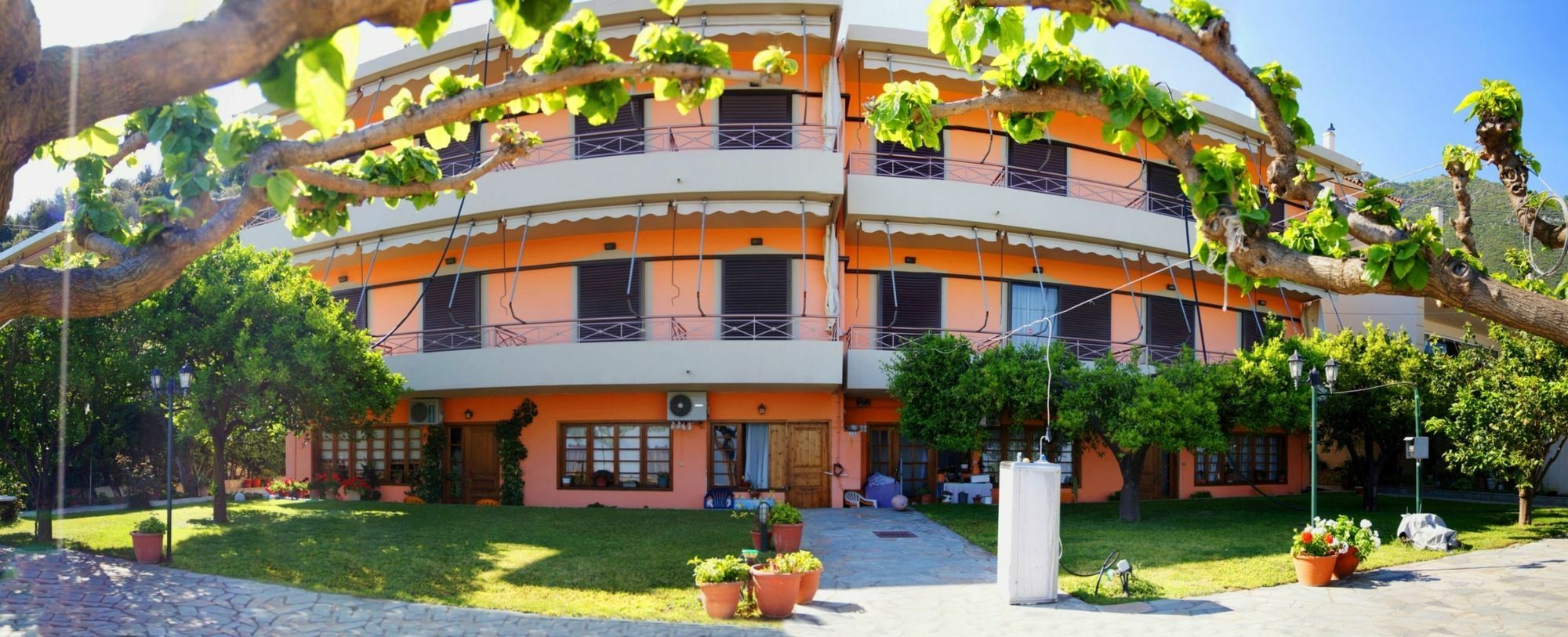 Pharos Rooms Ilia Bagian luar foto